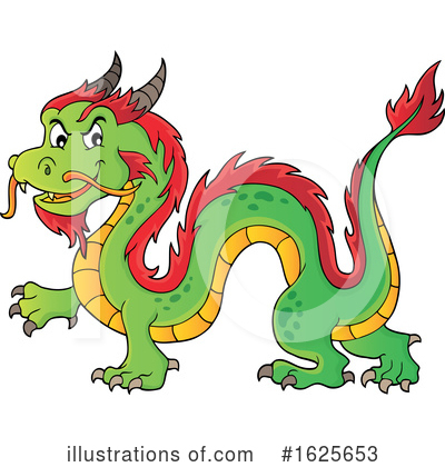Dragon Clipart #1625653 by visekart