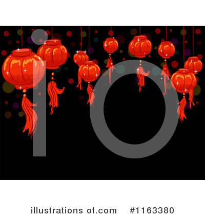 Royalty-Free (RF) Chinese Lantern Clipart Illustration by BNP Design Studio - Stock Sample #1163380