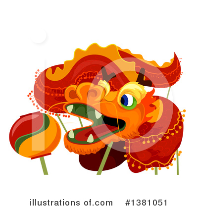 Chinese New Year Clipart #1381051 by BNP Design Studio