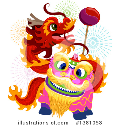 Royalty-Free (RF) Chinese New Year Clipart Illustration by BNP Design Studio - Stock Sample #1381053
