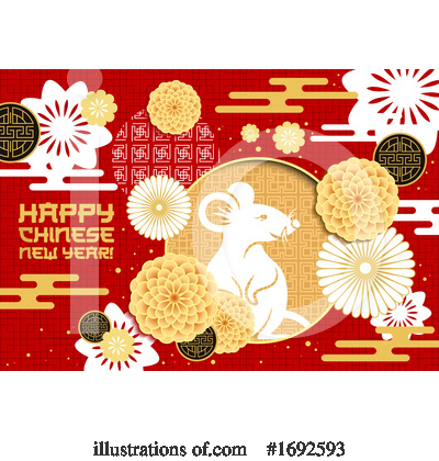 Royalty-Free (RF) Chinese New Year Clipart Illustration by Vector Tradition SM - Stock Sample #1692593