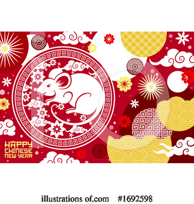 Royalty-Free (RF) Chinese New Year Clipart Illustration by Vector Tradition SM - Stock Sample #1692598