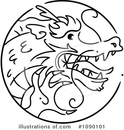 Dragon Clipart #1090101 by BNP Design Studio