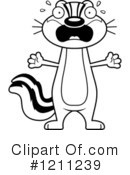 Chipmunk Clipart #1211239 by Cory Thoman