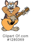 Chipmunk Clipart #1280369 by Dennis Holmes Designs