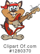 Chipmunk Clipart #1280370 by Dennis Holmes Designs