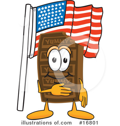 Royalty-Free (RF) Chocolate Character Clipart Illustration by Mascot Junction - Stock Sample #16801