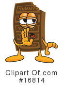 Chocolate Character Clipart #16814 by Mascot Junction