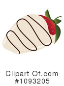 Chocolate Dipped Strawberry Clipart #1093205 by Randomway