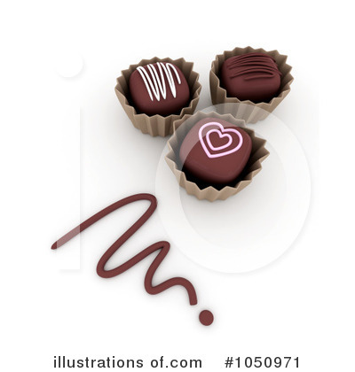 Royalty-Free (RF) Chocolates Clipart Illustration by BNP Design Studio - Stock Sample #1050971
