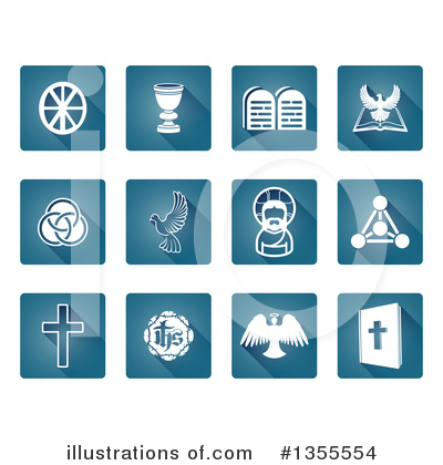 Christian Icons Clipart #1355554 by AtStockIllustration