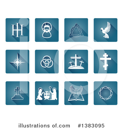 Christian Icons Clipart #1383095 by AtStockIllustration