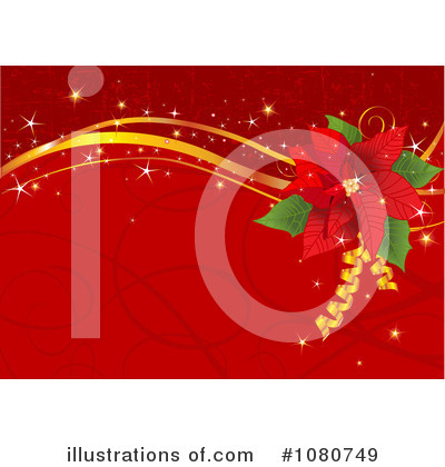 Royalty-Free (RF) Christmas Background Clipart Illustration by Pushkin - Stock Sample #1080749