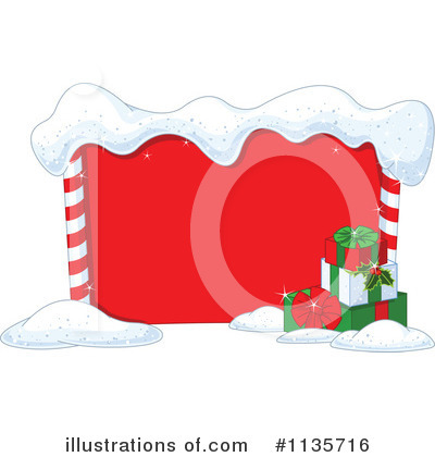 Royalty-Free (RF) Christmas Background Clipart Illustration by Pushkin - Stock Sample #1135716