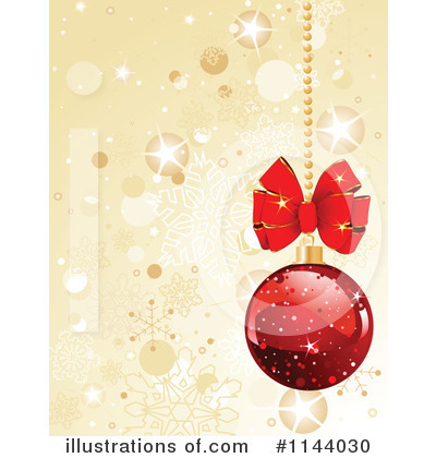 Christmas Bulbs Clipart #1144030 by Pushkin