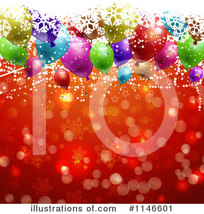 Royalty-Free (RF) Christmas Background Clipart Illustration by KJ Pargeter - Stock Sample #1146601