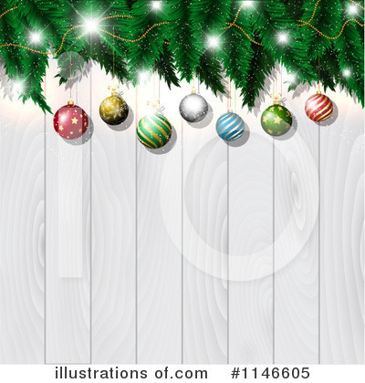 Christmas Tree Clipart #1146605 by KJ Pargeter