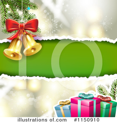 Christmas Bells Clipart #1150910 by merlinul