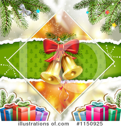 Christmas Bells Clipart #1150925 by merlinul