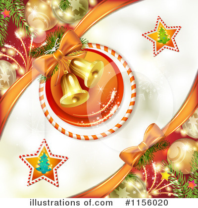 Royalty-Free (RF) Christmas Background Clipart Illustration by merlinul - Stock Sample #1156020