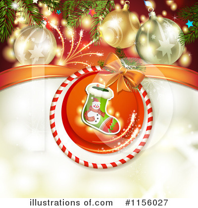 Christmas Stocking Clipart #1156027 by merlinul