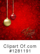 Christmas Background Clipart #1281191 by KJ Pargeter