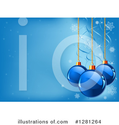 Royalty-Free (RF) Christmas Background Clipart Illustration by Pushkin - Stock Sample #1281264