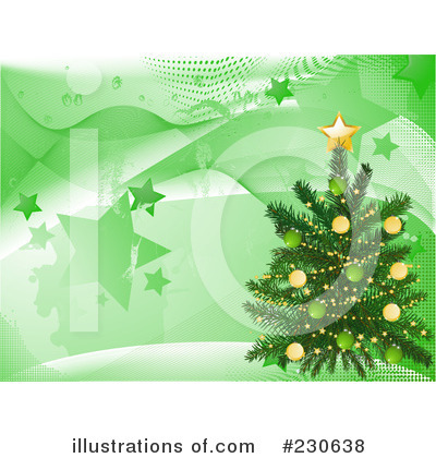 Royalty-Free (RF) Christmas Background Clipart Illustration by elaineitalia - Stock Sample #230638