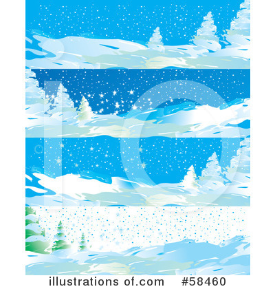 Royalty-Free (RF) Christmas Background Clipart Illustration by MilsiArt - Stock Sample #58460