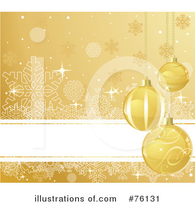Royalty-Free (RF) Christmas Background Clipart Illustration by Pushkin - Stock Sample #76131
