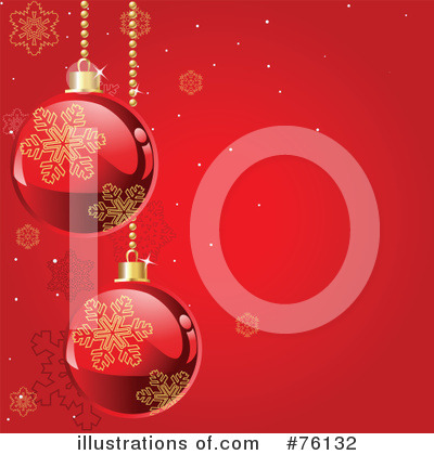 Royalty-Free (RF) Christmas Background Clipart Illustration by Pushkin - Stock Sample #76132