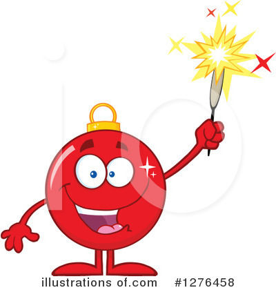 Sparklers Clipart #1276458 by Hit Toon