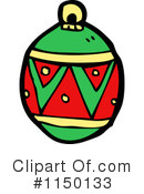 Christmas Bauble Clipart #1150133 by lineartestpilot