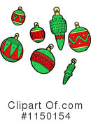 Christmas Bauble Clipart #1150154 by lineartestpilot