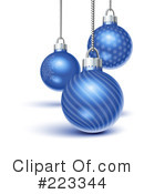 Christmas Baubles Clipart #223344 by Oligo