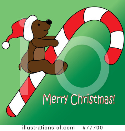 Christmas Bear Clipart #77700 by Pams Clipart