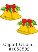 Christmas Bells Clipart #1053582 by Any Vector