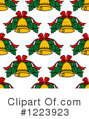 Christmas Bells Clipart #1223923 by Vector Tradition SM
