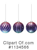 Christmas Bulb Clipart #1134566 by Andrei Marincas