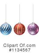 Christmas Bulb Clipart #1134567 by Andrei Marincas
