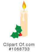 Christmas Candle Clipart #1068733 by Rosie Piter