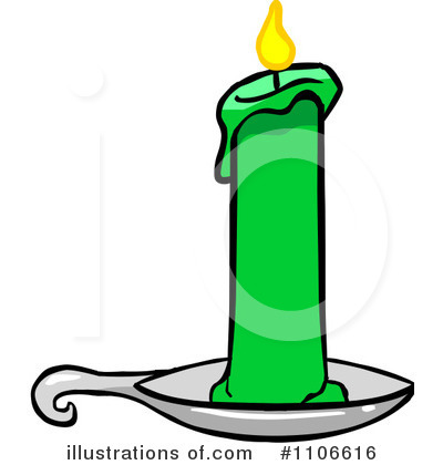 Christmas Candles Clipart #1106616 by Cartoon Solutions