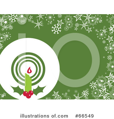 Royalty-Free (RF) Christmas Candle Clipart Illustration by Prawny - Stock Sample #66549