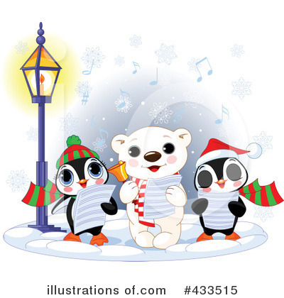 Christmas Carols Clipart #433515 by Pushkin