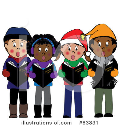 Christmas Carols Clipart #83331 by Pams Clipart