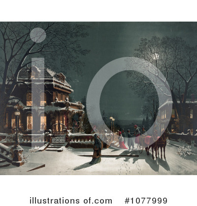 Royalty-Free (RF) Christmas Clipart Illustration by JVPD - Stock Sample #1077999