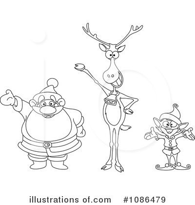 Reindeer Clipart #1086479 by yayayoyo