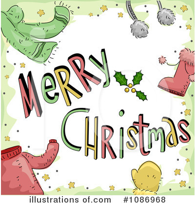 Merry Christmas Clipart #1086968 by BNP Design Studio