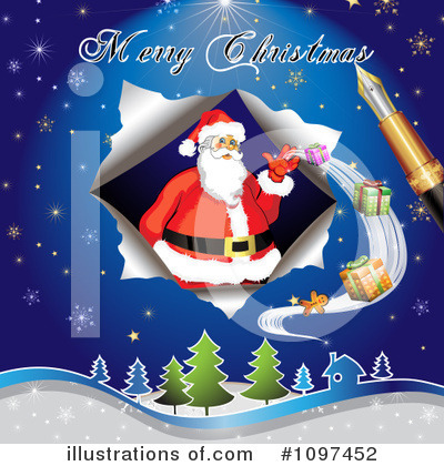 Christmas Gifts Clipart #1097452 by merlinul