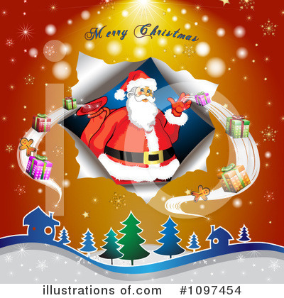 Santa Clipart #1097454 by merlinul